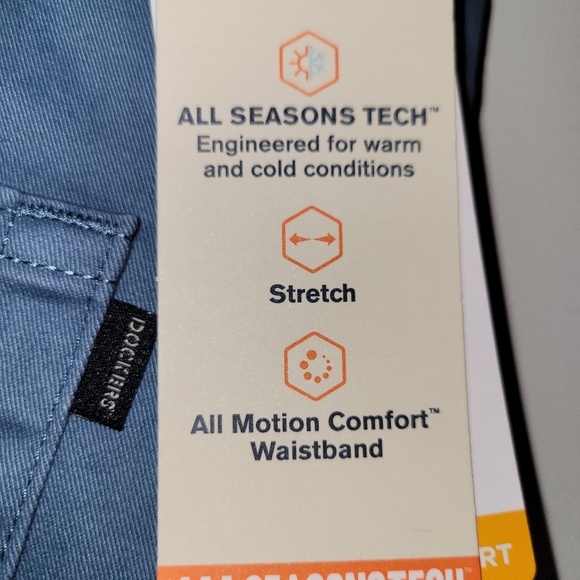 Dockers Men's Straight Fit Jean Cut All Seasons Tech Pants NWT Size 36×29 - Picture 2 of 6